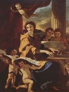 St Cecilia (mk08) Nicolas Poussin